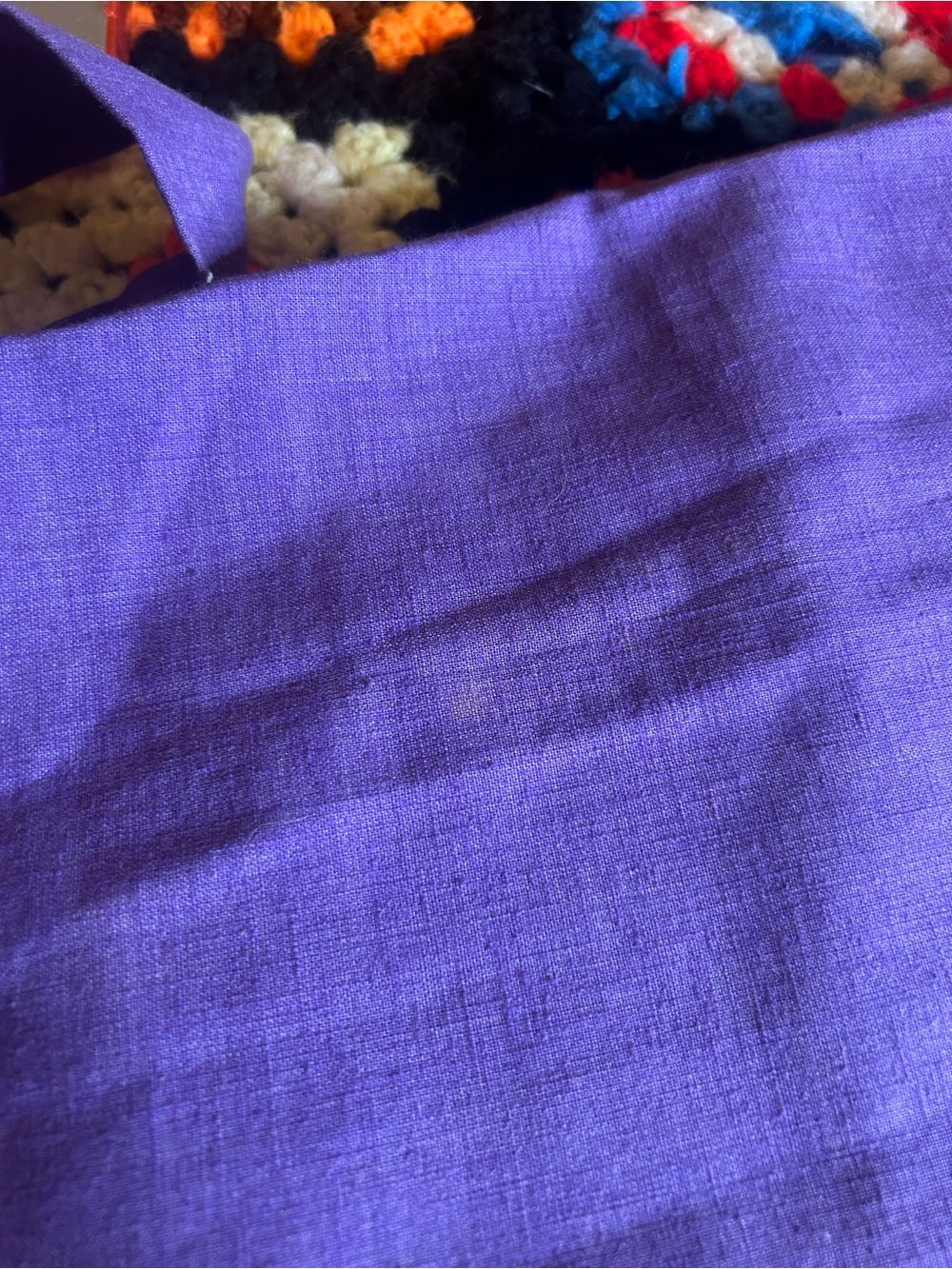 Lanz original Lavender Long-Sleeve prairie  embroidered Dress - Picture 14 of 16